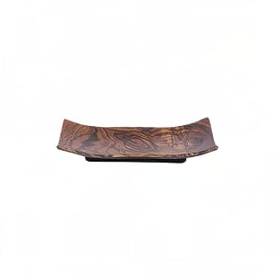 701-D741RCSEQ Rectangular Melamine Sequoia Plate - 7 3/4" x 4"
