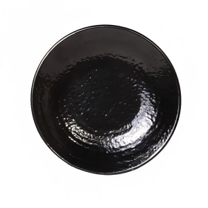 701-D9RRB 9" Round Melamine Dinner Plate, Black