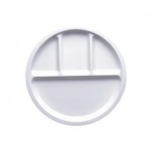 701-DC1050W 10 1/2" Round Melamine Dinner Plate, White