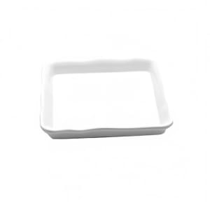 701-M858NW 8 5/8" Square Serving Tray - Melamine, White