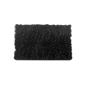 701-QS2415GB Rectangular Riser Tray - 23 3/4"L x 15"W, Melamine, Granite Black