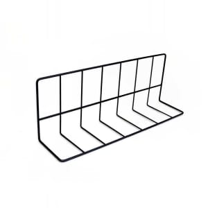 701-W4616B Wire Shelving Divider - 16"L x 4"W x 6"H, Black