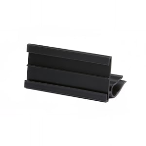 701-TAG35112B 3 1/2" Tabletop Tag Holder - Melamine, Black