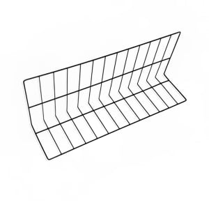701-W81230B Wire Shelving Divider - 30"L x 8"W x 12"H, Black