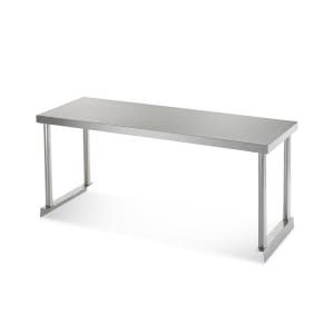 150-64903K Single Table Mount Overshelf, 22 ga Stainless, 18" x 60"