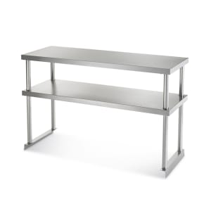 150-64914K Double Table Mount Overshelf, 22 ga Stainless, 18" x 71"