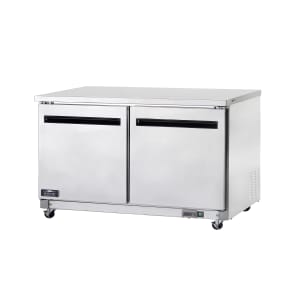 150-AUC60R 60" Worktop Refrigerator w/ (2) Sections, 115v