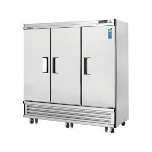 545-EBF3 74 3/4" EB Series Three Section Reach In Freezer, (3) Left/Right Hinge Solid Doors, 115v