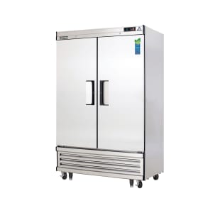 545-EBSR2 49 5/8" Two Section Reach In Refrigerator, (2) Left/Right Hinge Solid Doors, 115v