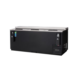 545-EBC80 80 1/2" Forced Air Bottle Cooler - Holds (720) 12oz Bottles, Lid Locks, 115v