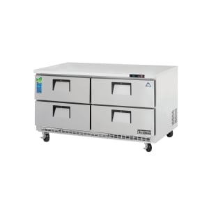 545-ETBWR2D4 59 1/4" W Undercounter Refrigerator w/ (2) Sections & (4) Drawers, 115v