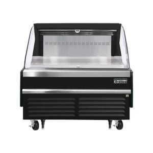 545-EOMH48B35S 48" Horizontal Open Air Cooler w/ (1) Levels, Black, 115v