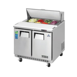 545-EPBNSR2 35 5/8" EPB Series Sandwich/Salad Prep Table w/ Refrigerated Base, 115v