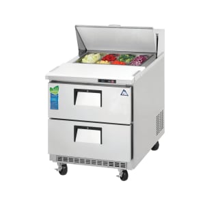 545-EPBNR1D2 27 3/4" EPB Series Sandwich/Salad Prep Table w/ Refrigerated Base, 115v