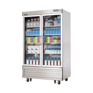 545-EBGR2LAB 54 1/8" Two Section Laboratory Refrigerator - Stainless Steel, 115v