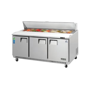545-EPBNR3 71 1/8" EPB Series Sandwich/Salad Prep Table w/ Refrigerated Base, 115v