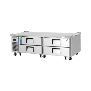 545-ECB72D4 72 3/8" Chef Base w/ (4) Drawers - 115v