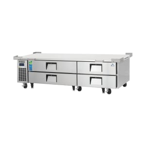 545-ECB8286D4 86 1/4" Chef Base w/ (4) Drawers - 115v