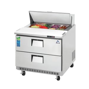 545-EPBNSR2D2 35 5/8" EPB Series Sandwich/Salad Prep Table w/ Refrigerated Base, 115v