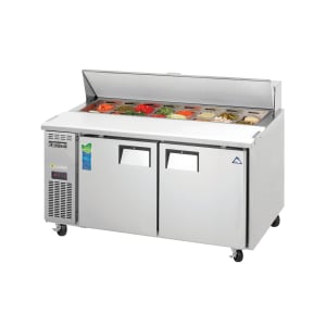 545-EPWR2 59 1/8" EP Series Sandwich/Salad Prep Table w/ Refrigerated Base, 115v