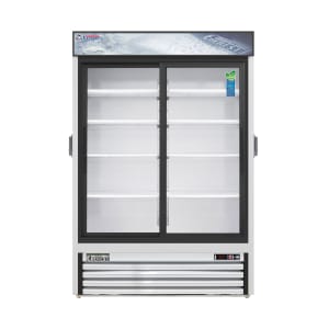 545-EMGR48C 53 1/8" Two Section Chromatography Refrigerator - White, 115v