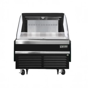 545-EOMH36B35S 37 1/4" Horizontal Open Air Cooler w/ (1) Level, Black, 115v