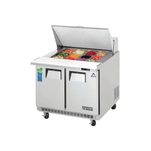545-EPBSR2 35 5/8" EPB Series Mega Top Sandwich/Salad Prep Table w/ Refrigerated Base, 115v