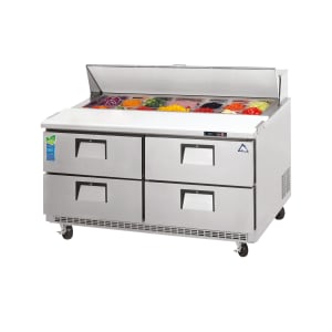 545-EPBNR2D4 47 1/2" EPB Series Sandwich/Salad Prep Table w/ Refrigerated Base, 115v