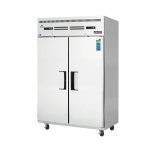 545-ESRF2A 49 5/8" Two Section Commercial Combo Refrigerator Freezer - Solid Doors, Dual Temp, 115v