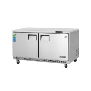 545-ETBWR2 59 1/4" W Undercounter Refrigerator w/ (2) Sections & (2) Doors, 115v