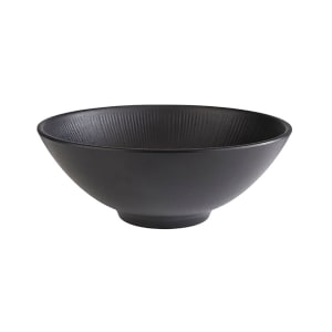 634-APS85061 57 oz Round Melamine Bowl, Black