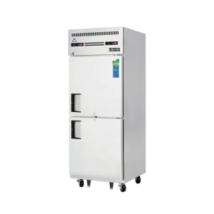 545-ESRFH2 29 1/4" One Section Commercial Combo Refrigerator Freezer - Solid Doors, Dual Temp, 115v