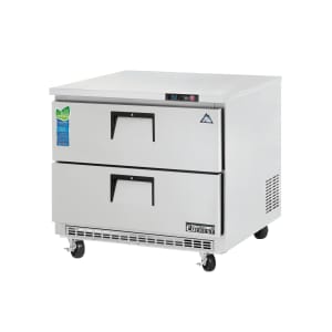 545-ETBSR2D2 35 5/8" W Undercounter Refrigerator w/ (1) Section & (2) Drawers, 115v