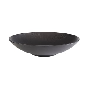 634-APS85062 74 oz Round Melamine Ramen Bowl, Black
