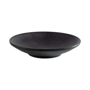 634-APS85073 6" Round Melamine Dinner Plate, Black