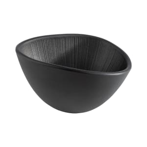 634-APS85092 10 oz Oblong Melamine Bowl, Black