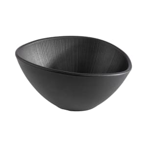 634-APS85093 16 9/10 oz Oblong Melamine Bowl, Black