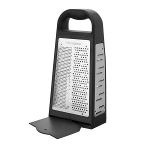 347-186614 Elite Box Grater w/ (5) Blades & Handle, Stainless
