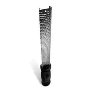 347-440020 12" Classic Zester/Grater w/ Black Plastic Handle, Stainless