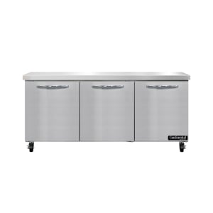 160-SW72N 72" Worktop Refrigerator w/ (3) Sections, 115v