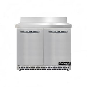 160-SWF36NBSFB 36" W Worktop Freezer w/ (2) Sections & (2) Doors, 115v