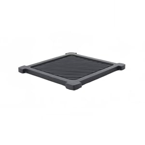 969-1741GT 8" Square Griddle Plate for Lexus Collection Risers  - Aluminum, Black