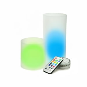 969-1745C 5" Round LED Light w/ Remote, Battery-Operated
