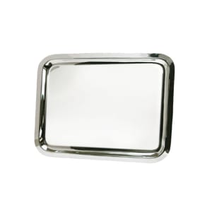 969-5490 Rectangular Grandeur Collection Tray - 27" x 21 1/2", Stainless Steel