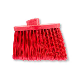 028-36867EC05 Sparta® Duo-Sweep® Broom Head w/ Red Poly Bristles - Flagged