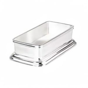 969-7352 Rectangular Sugar Caddy - Stainless Steel, Silver