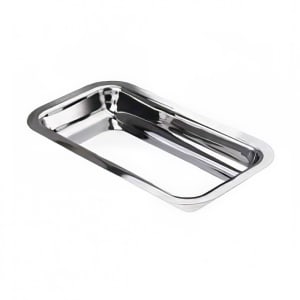 969-7670 11" Rectangular Cutlery Holder - Stainless Steel
