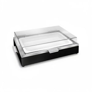 969-9085MB 8 qt Cold Rectangular Chafer w/ Hinged Lid 