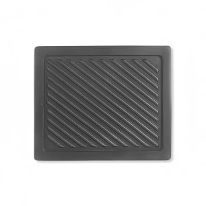 969-32174AT Rectangular Griddle Plate for 32174  - 14"x 12", Aluminum, Black