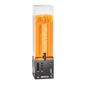 151-16023INF13 3 gal Beverage Dispenser w/ Infuser - Plastic Container, Black Base